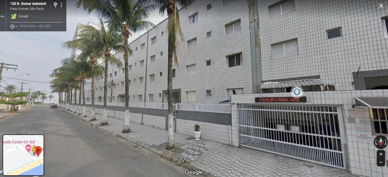 Kitão pé na areia na Vila Mirim - Praia Grande/SP Extérieur photo